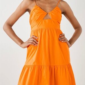BNWT XS Rails Chrissy dress in Tangerine